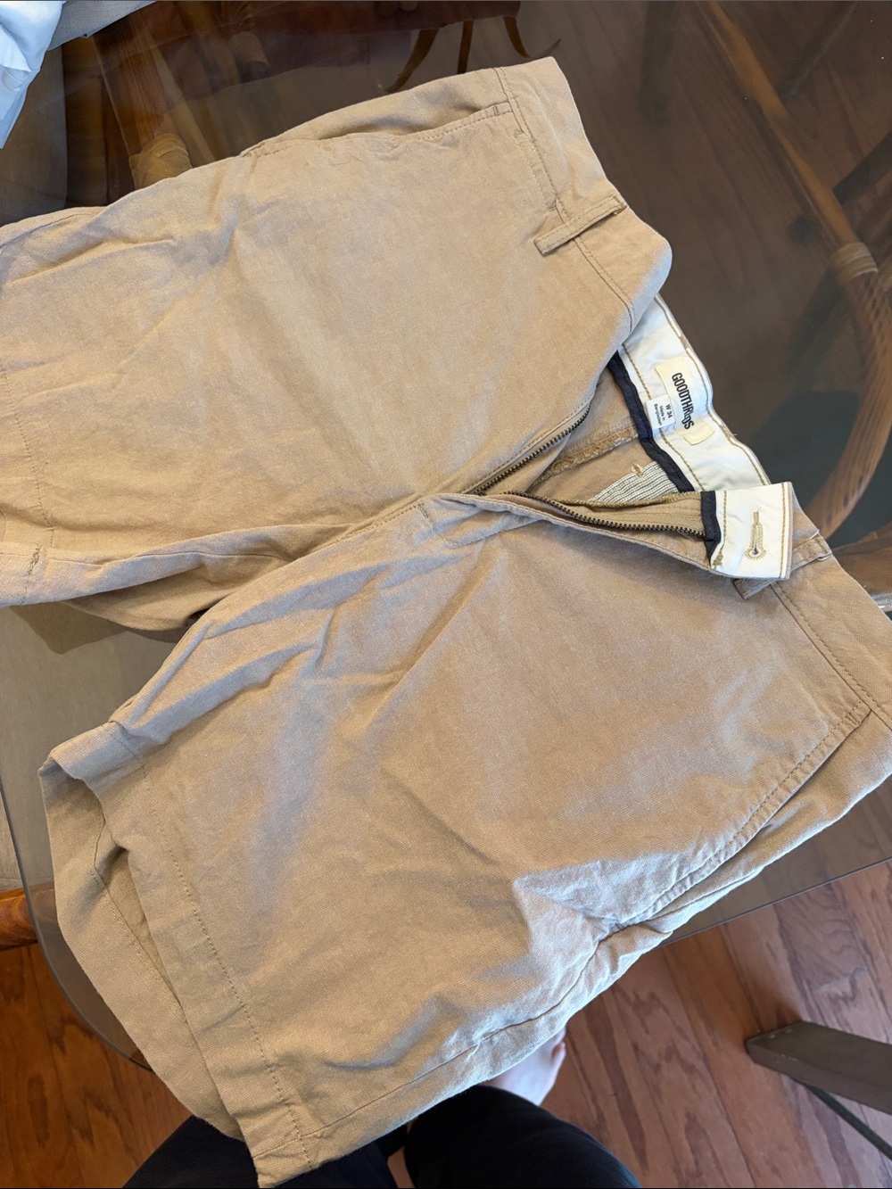 Goodfellow & Co Light Tan Chino Shorts